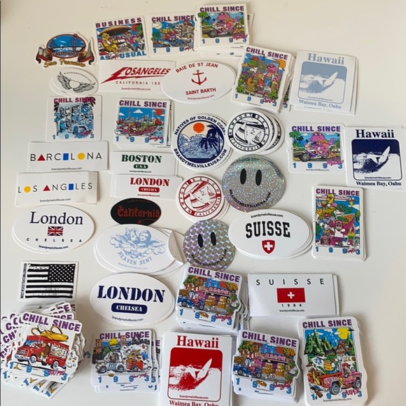 50 Brandy Melville stickers! - Picture 3 of 3